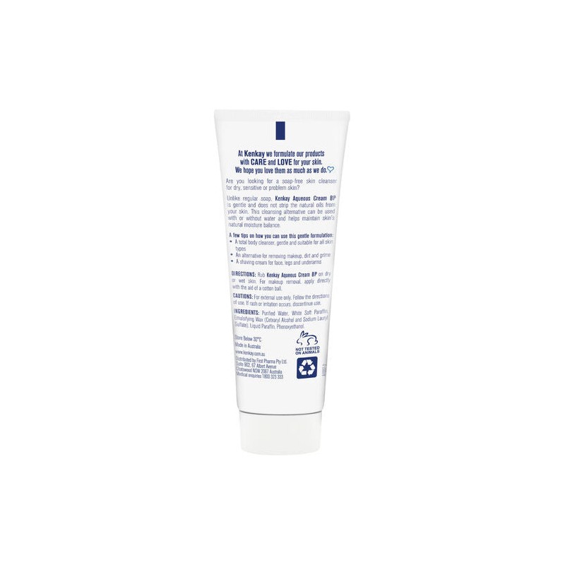 Kenkay Dry Skin Aqueous Cream BP 100g