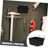 jojofuny 2sets Parts Storage Box Shelf Pegs Garage Peg Board