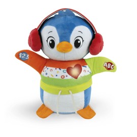 Clementoni 17676 Billy, Dance with Me – Interactive Talking Plush Toy, Songs and Rhymes Children 9 Months, Music Game in Italian Language, multicoloured