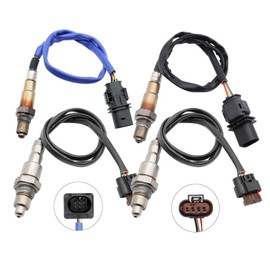 4X Upstream & Downstream O2 Oxygen Sensor for 2015-2017 Ford Expedition 3.5L Replace 8F9A-9Y460-GA, 8F9Z9F472G, FL3T-9G444-AA