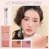 3-in-1 Matte Face Blush With Brush- Long-Lasting, Sweat-Resistant, Non-Greasy Makeup