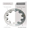 EMSea 400pcs M2-M12 Assorted Serrated Lock Washers Kit, 304 Stainless