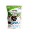 V-Dog Vegan Wiggle Biscuit Organic Dog Treats, Peanut Butter, 10