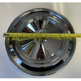 NYRM CHROME AIR CLEANER TOP LID 69 Impala Air Cleaner Lid Chrome Fits closed air cleaner 427 Engines Only NEW