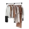 Pull Down Closet Rods for Hanging Clothes, Stainless Steel Adjustable