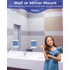 Wall Mount Soap Dispenser for Bathroom (2-Pack White), Commercial Hand