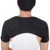 Knitted Double Shoulder Brace Warm Support Stability Compression Sleeve Wrap