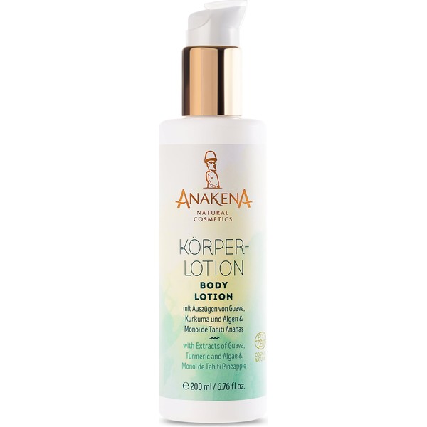Anakena Body Lotion with Guava, Tumeric & Algae, 200 ml