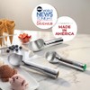 Zeroll 1010 - Cucharada de helado, diseño de aluminio, Plata/Marrón