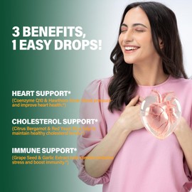 DetoxenNATURE Citrus Bergamot Supplement for High Cholesterol Support, 2oz