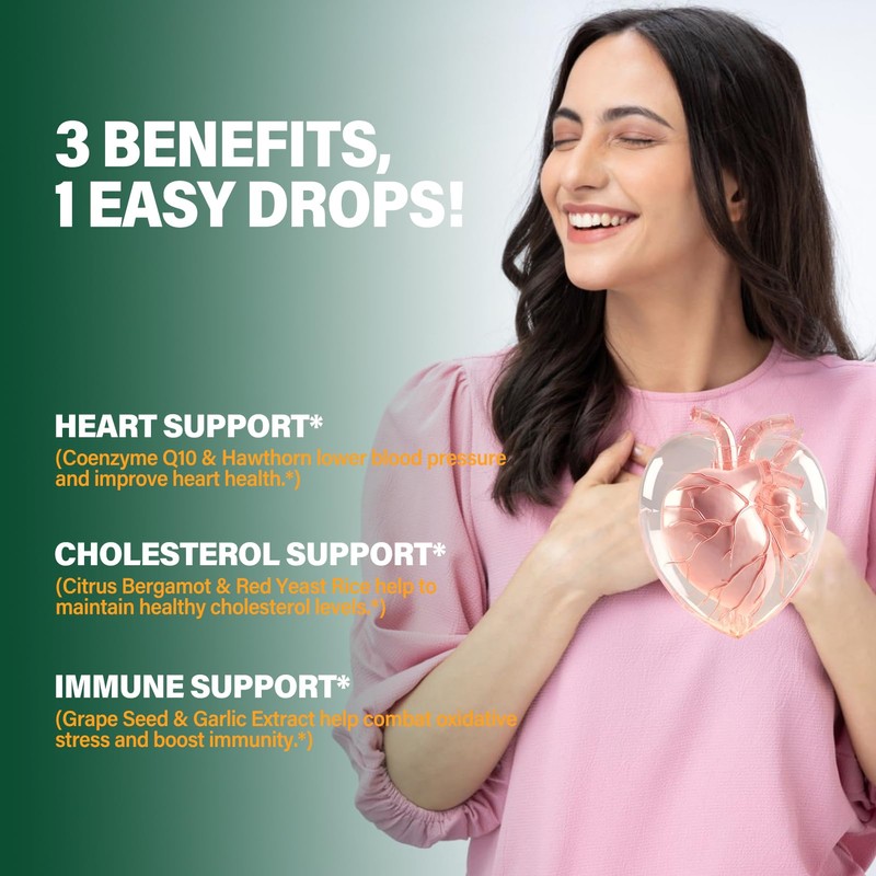 DetoxenNATURE Citrus Bergamot Supplement for High Cholesterol Support, 2oz