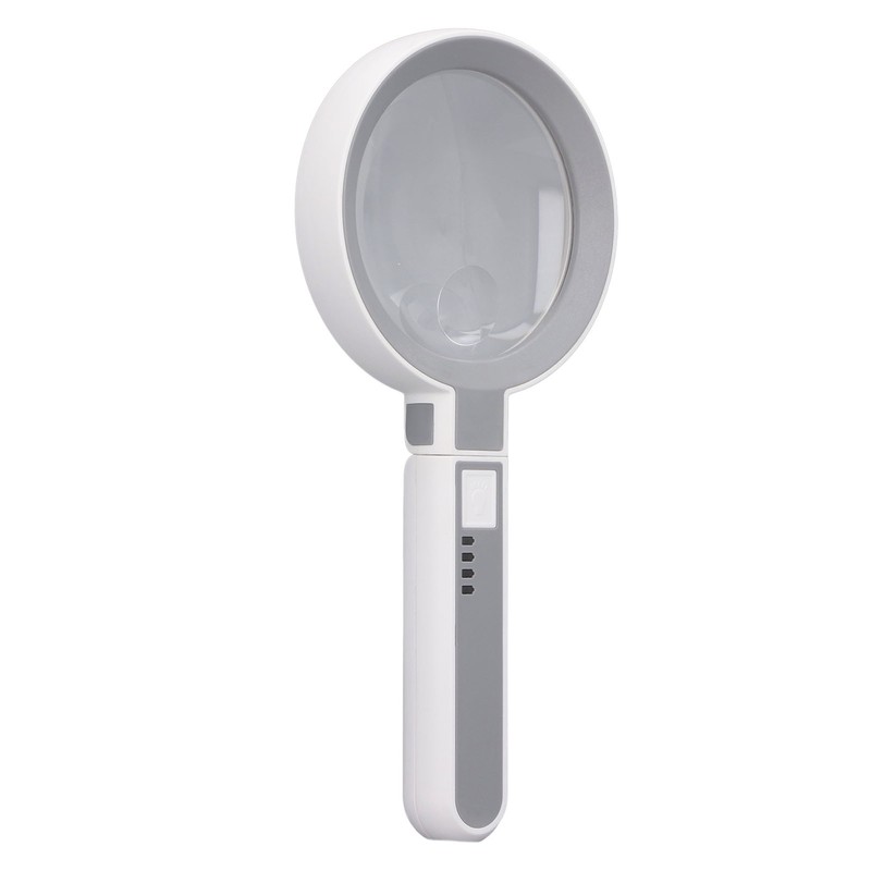Magnifying Glass 5X 11X 18 LED Rechargeable 3 Brightness Levels