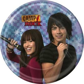 Camp Rock Dessert Plates 8ct