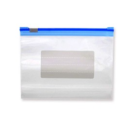 Shimojima Heiko 004749001 Slider Bag, Bottom Gusset, Small, 40 Pieces, 6.3 x 4.7 inches (160 x 120 + 20 mm)