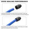 10PCS 1/4 OD Pneumatic Cap Style Plug Fitting, Push-to-Connect Air