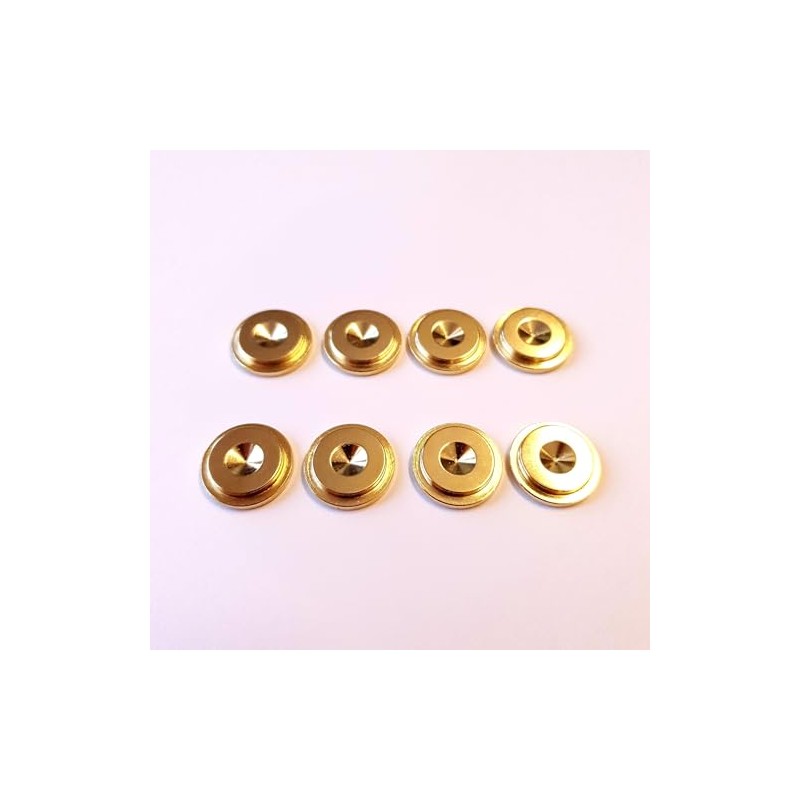 OEHLBACH Washer 20 S Spike Washer Gold Pack of 8