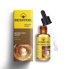 Retinol Serum for Face,High Strength Anti-aging Serum with 5% Retinol & 2.5% Vitamin C Outstanding Synthetic Effect to Reduce Wrinkle and Dark Circle (30ml)