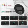 Hikvision/Uniview Compatible 4MP Full Color Night Vision PoE IP Turret