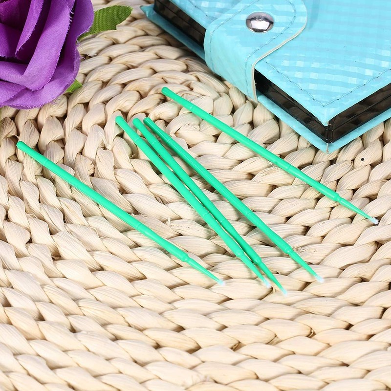 Salmue 4 Colores 100PCS / Bolsa Pinceles aplicadores Micro Desechables,
