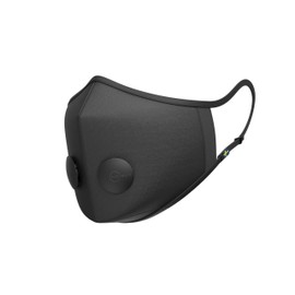 Airinum Urban Air Mask 2.0 Urban Air Mask PM2.5 Pollen and Cold Prevention, Black