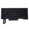 Siakoocty Laptop Replacement US Layout No Pointer Keyboard for Lenovo