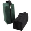 UNGFEI 6 PCS 25cm Black Green Tool Pouch, Multipurpose Canvas