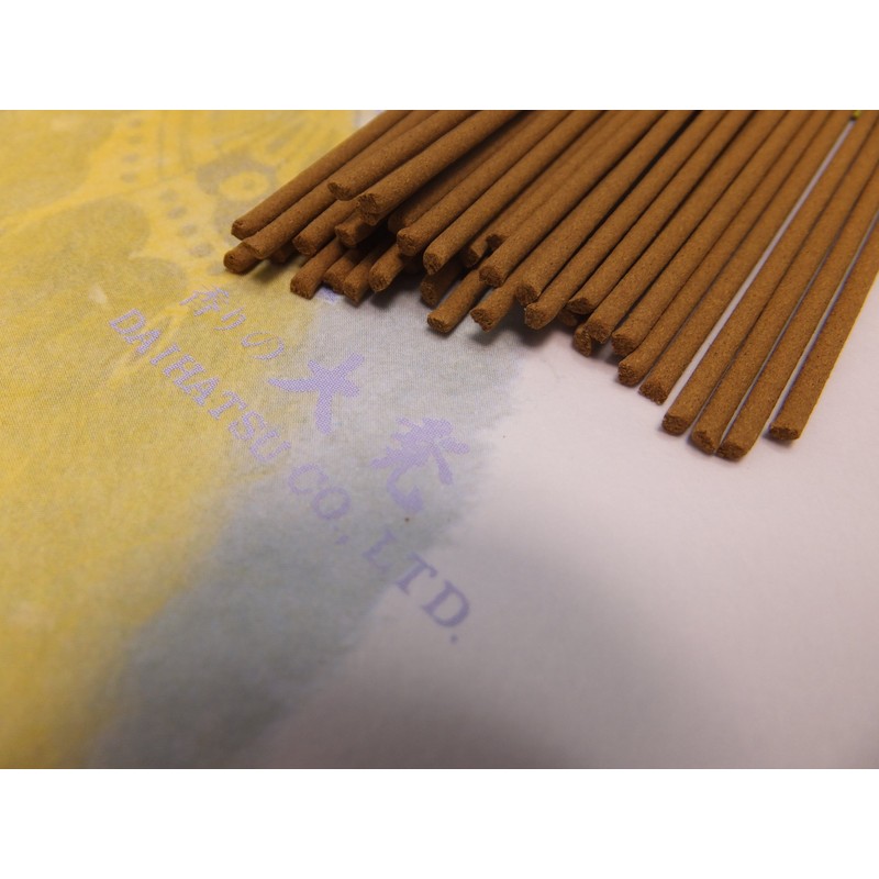 Large Incense Incense Lucky Lucky Sandalwood, Rose Stuffed (Length Approx.