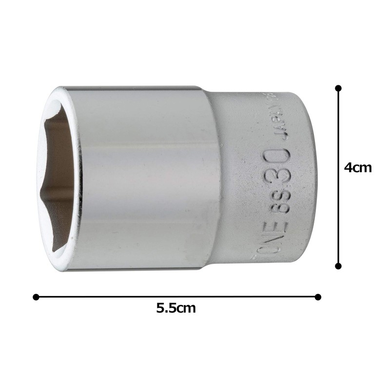 Tone Socket (6 Angle) 6S-30 Insertion Angle 0.7 inch (19.0