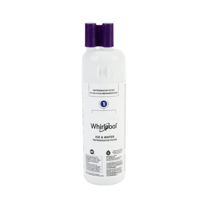 Whirlpool Refrigerator Ice and Water Filter 1 - WHR1RXD1, Single-Pack,