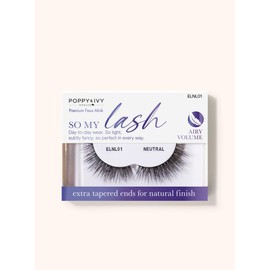 Absolute New York Poppy and Ivy Beauty The Signature So My Lash Eye Lashes, Neutral, Women Make-up Cosmetic Accessories