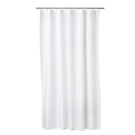 Croydex PVC Shower Curtain (1.8 x 1.8m) (White)