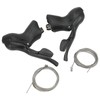 2Pcs 2x7 Speed Bike Shifter Brake Levers Aluminum Alloy PVC