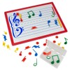 Chamberlain Music Magnetic A4 Sized Double Sided Music whiteboard with