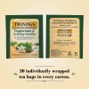 Twinings Peppermint Creamy Vanilla Herbal Tea 20 Count Pack of