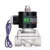 U.S. Solid 3/4" Stainless Steel Electric Solenoid Valve 12VDC N.C.