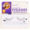 Rubies Black and 4 Diamonds Eyelashes and Adhesive, Multicolor