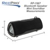RecPro RV Bluetooth Wireless Speaker | Portable Outdoor Surround Sound