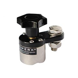 STAHLWERK Ground magnet up to 200 A switchable ground magnet for welding cables, magnetic earth clamp brings mass to any magnetic workpiece, load capacity up to 200 A