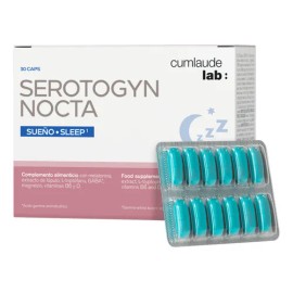 Cumlaude Lab Serotogyn Nocta Sueño 30 Cápsulas Sabor Sin Sabor Melatonina