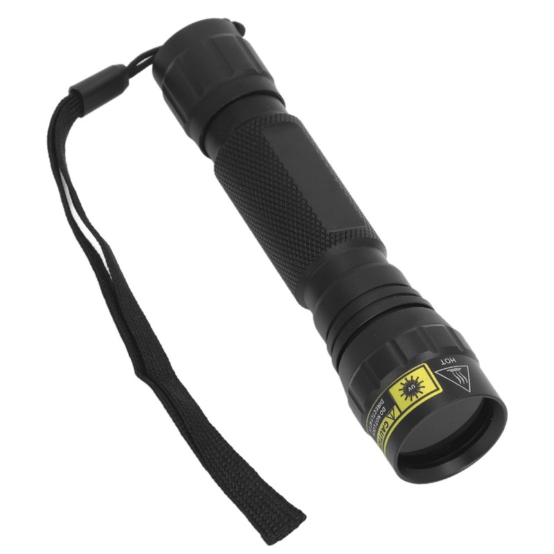 UV Flashlight 365nm Aluminum Portable Professional UV Flashlight for Resin