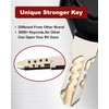 Naissian Lock, RV Camper Door - Universal Security Deadbolt Lock