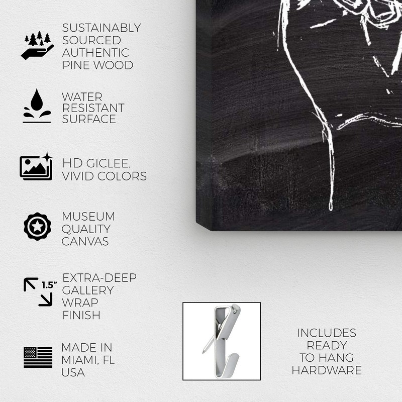 Oliver Gal ''Peace Out" Canvas Art, 30" x 45"