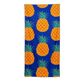 Puckator Microfibre Beach Towel 180 x 80 cm Pineapple