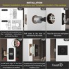 Malimali Pocket Door Lock, Pocket Door Hardware Square Door Lock