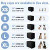 Akinerri Dog Crate Cover with Mesh Window, Double Door Waterproof