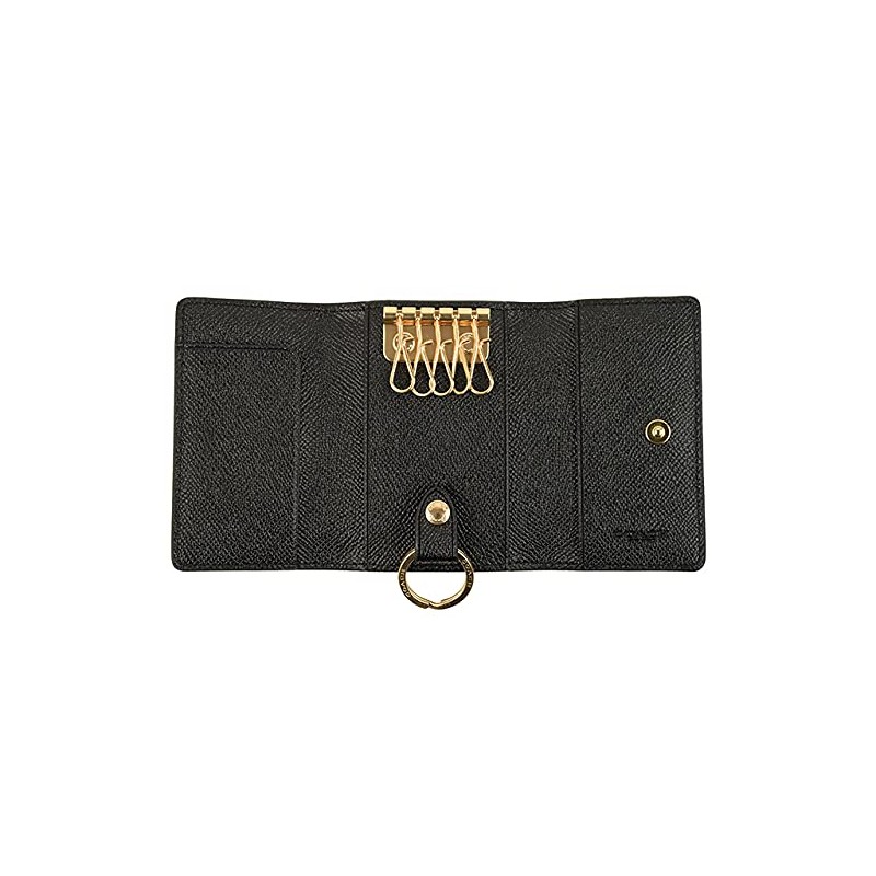 Coach Key Case, 5 Row Outlet, Black