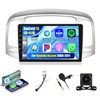Realdio [4+64G] Car Stereo Radio for Hyundai Accent 2006 2007