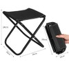 Nothers Zhioudz Folding Camping Stool Outdoor Small Folding Stool Portable