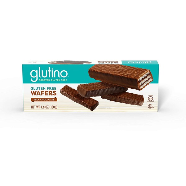 Gluten Free by Glutino Wafers, Luxuriously Delicious, Chocolate Flavor, 4.6 Ounce