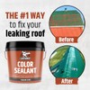 Liquid Rubber Color Waterproof Sealant - Elastomeric Roofing Coating for
